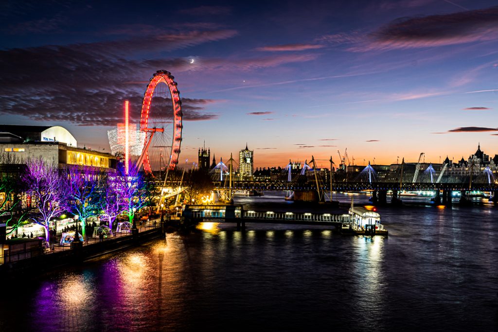 View from Waterloo Bridge