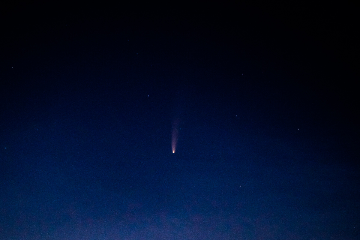 Hunting Comet NEOWISE